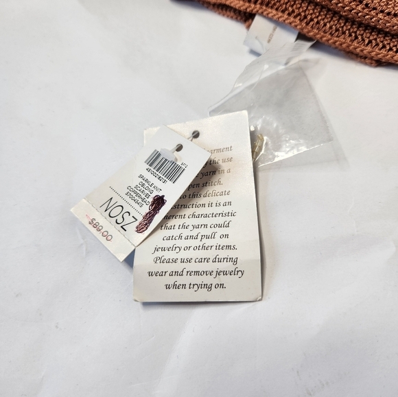 Chicos Womens Oblong Sparkle Knit Scarf - Picture 2 of 3